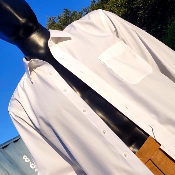 DANIEL CREMEIUX MEN''S SLIM CUT 100% PURE PIMA LUXURY COTTON DRESS SHIRT - Picture 10 of 17